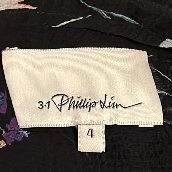 3.1 Phillip Lin Sheer Silk Blouse - Picture 12 of 16